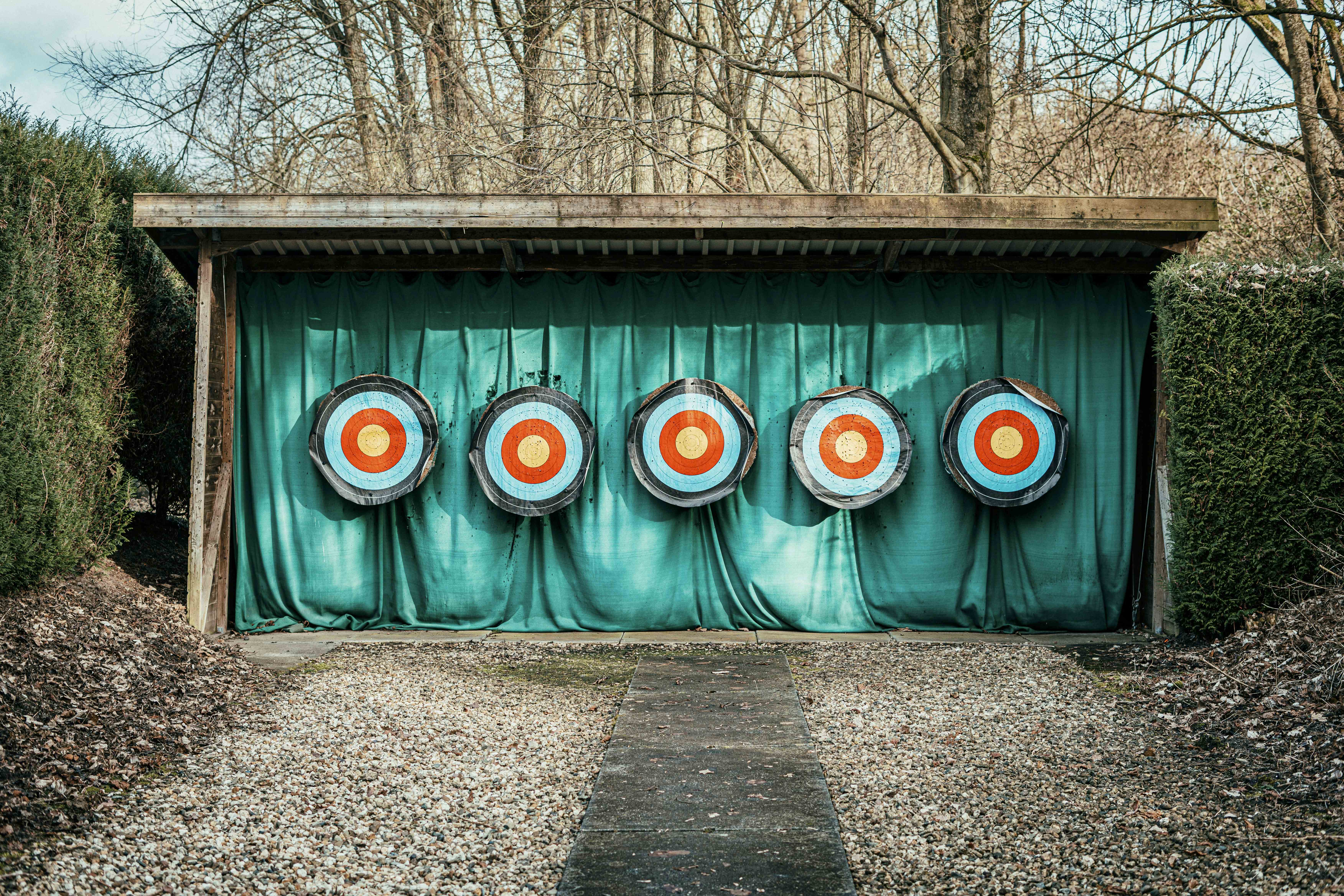 Axe throwing targets